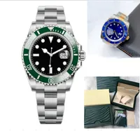 Reloj 2022 para hombre con caja Relojes de cerámica mecánica automática de 41 mm Cerramiento de acero Muñeca para natación Sapphire Luminous Watch Montre de Luxe
