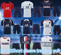 22 23 PSGS Paris Messis Tracksuit Jerseys Football Training Sleach Jersey Soccer Maillot survivant Fotbol Chandal Jacket 2022 2023 MENS KIDS KIT
