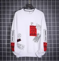 Olome Hip Hop Hoodie Männer Modemarke Outwear 2020 Neues Design Herren Streetwear Hoodies Sweatshirts Harajuku Top White Sweatshirt8478973