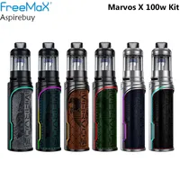 Freemax Marvos X 100W Kit 5 ml Top vulling MarvoS CRC Pod Fit MS Mesh Coil Electronic Sigaret RDL /DTL 18650 VAPE Authentiek
