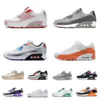 OG Max 90 running shoes Triple black white Be True Rose Pink Hyper Turquoise Orange Camo Viotech Laser Blue City Pack London Air 90s mens womens trainer Sports sneakers