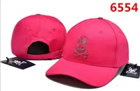 Fashion Psychobunny Baseball Cap for Women Designers Caps Ponted Hats Hats Men Womans Luxurys Haft Regulowany sport