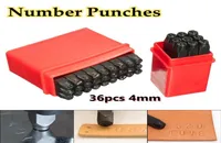 36pcs 4mm 532quot Стальная буква номера буквы Stamp Punch Set Metal Metal Secure почтовый индекс для Make Bag Fitting6598093