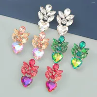 Dangle Earrings 2022 Summer Metal Glass Geometric Casual Party Trend Statement DOINGPRO Women's
