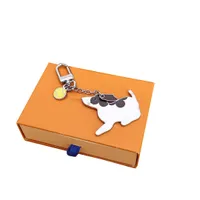 High Qualtiy Luxury Brand Designer Astronaut keychain keychain design key Ring Ring Alloy Metal Car Keains Box