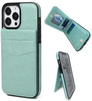 Partes de tarjetas billetera de casos de tel￩fonos celulares modernos para iPhone 13 Pro Max con Slots Homen Men Men Luxury Magin Moned Pocket6528037