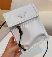 Tasarımcı -Olukalı çanta çanta kadınlar çapraz çantalar mini telefon çantası moda düz renkli trend cüzdan para çanta çanta çapraz gövde