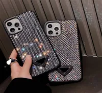 Designer Luxury Phone Cases for iPhone 14 Pro Max Case 13 12 11 Fashion Bling Sparkling Rhinestone Diamond Juveled 3D Crystal WOM9576037