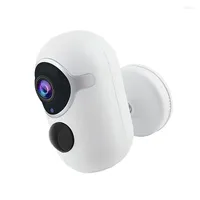 Tuya WiFi Camera 2MPバッテリー屋外CCTVナイトビジョンセキュリティ監視IP66防水性低電力