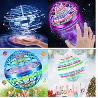 Electric Rc Aircraft Ufo Ball Crystal Magic Flash Fly Flying Toys Orb Hover For Kids Adts With Led Light 360°Rotating Indoor Outdoor Amoaq