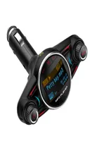 Wireless FM Transmitter Aux Output In Car Bluetooth Hands Kit Car MP3 Player 5V 31A Dual USB Charger Support TF Card Udisk2871310
