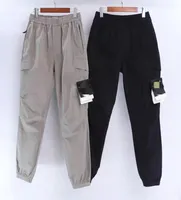 Pantaloni a colori solidi konng gonng multi -grande tascabile pantaloni primaverili ed estate nuovo marchio di moda retr￲ men039s jogging legg9245225