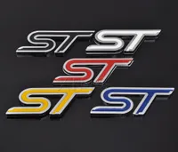 Autocollant automobile 3D Auto Emblem Sport Badge Decal pour Ford St Logo Focus Fiesta Ecosport 2009 2015 Mondeo Car Style Accessories7342291