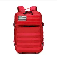 Sacs ext￩rieurs 45l Military Tactical Backpack CrossFit Gym Fitness Sac Homme Randonn￩e Camping Travel Rucksack Trekking Army MOLLE248L