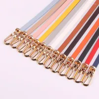 Belts Fashion PU Leather Belt Multi-Color Jeans Trousers For Women Dress Sweater Decorative Thin Pin Buckle Waist Straps