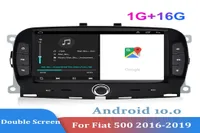 NOUVEAU 2DIN Android 100 Car Radio Stéréo 7quot GPS Navigation Bluetooth RDS Player For Fiat 500 2017 2018 2018 2019 FM 2DIN RADIO2315352