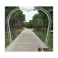Украшение вечеринки форма сердца свадебная арка рамка фон вишня цветущий стой