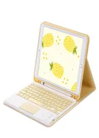 L￤mplig f￶r iPad8 iPad Air3 105 tr￥dl￶st tangentbord 102 tablettfodral med penna slot och mus5340440