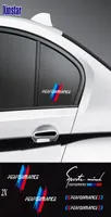 2pcs M Power Performance Car Windows Sticker For BMW E36 E39 E46 E60 E61 E64 E70 E71 E85 E87 E90 E83 F10 F20 F21 F30 E80 M3 M53888794