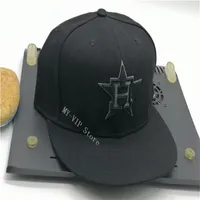 2021 Capas ajustadas para hombres Houston H Hip Hop Size Hats Baseball Caps Adultos Peak Peak para hombres Mujeres Ciertas cerradas 245B3094