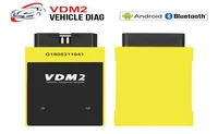 Leitores de código Digitam ferramentas Ucandas VDM2 Full System V52 Bluetoothwifi OBD2 Atualização da ferramenta de diagnóstico VDM II para Android 2 Scann5084705