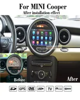 Android100 64G ROM OCTA CORE CAR DVD Player GPS Navigation f￶r Mini Cooper Countryman R55 R56 R57 R58 R60 R61 F56 F54 20062013 W6316924