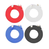 Cat 7 Ethernet Cable 26.24FT High Speed Professional Gold Plated Plug STP Wires CAT7 RJ45 network Cable 8 METERS white black blue red