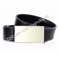 Ceinture classique hommes ceintures de femmes ceintures ceinture gros or argent boucle en cuir authentique ceinture m￢le m￢le drop 310k