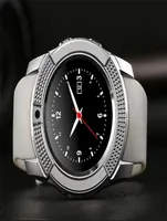 SC06 V8 DZ09 U8 Smartwatch Bluetooth Smart Watch with 03M Camera SIM TF Tarjeta de reloj para el teléfono inteligente Android S8 IOS en RetailBox2762619