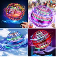Electric Rc Aircraft Drone Fly Ball Magic Ufo For Kid Globe Shape Flying Orb 2022 Hover Mini Spinner Toy Boomerang 360 Rotating Spin Amyzw