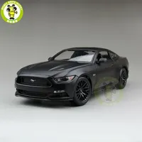 118 Ford Mustang GT 5 0 diecast car model for gifts collection hobby Mae Black maisto305F