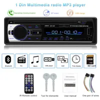 Autoradio JSD520 Auto Stereo 1 DIN Car Radio 12V Bluetooth V20 FM Aux Eingabempfänger Auto Audio SD USB MP3 MMC WMA JSD 5208042636