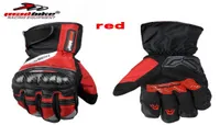 2016 New MADBIKE full finger motorcycle gloves winter warm leather waterproof tarps carbon fiber motorbike racing glove men and wo1486020