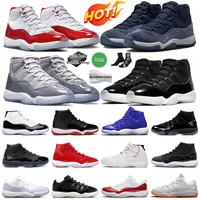 Retro 11 Cherry 11s Basketball Shoes Men Women Midnight Navy Pure Violet Cool Gray Cap and Bred Jumpman 11 Sports Sneakers Shoe Outdo
