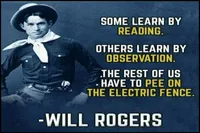Will Rogers Quote Paintings Art Film Print Silk Poster Home Wall Decor 60x90cm