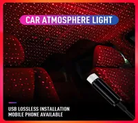 Car Interior Light LED Car Ambient Light Starry USB Star Sky Ceiling Projector Roof Interior Decoration Accessories9626422