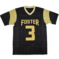 CEUSTUSE CEEDEE LAMB 3 # Foster High School Football Jersey noire de tout nom de nom S-4XL Jerseys