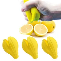 Silicone Lemon Squeezer Manual Juicer Fruit Orange Lemon Press Pressers Citrus Juicers Kitchen Gadget Tools