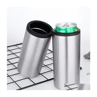 Tumblers 9 Styles 12Oz Cola Cans Double Wall Stainless Steel Insated Cup Vacuum Cool Down Beer Bottle Portable Bottles By Sea Drop D Ot2Hz