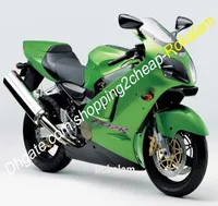 Green Black Fairing f￶r Kawasaki Ninja ZX12R ZX 12R 2000 2001 ZX12R 00 01 ABS Plastic Fairings Kit Injektion Molding3628714