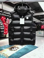 Monclair Mens Down Jacket Modna długie rękawowe luksusowe sport zimowe puffer kurtki projektanty kamizelki rozmiar s-4xl k8ib