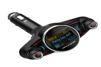 Wireless FM Transmitter Aux Output In Car Bluetooth Hands Kit Car MP3 Player 5V 31A Dual USB Charger Support TF Card Udisk7650151