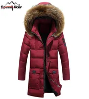 Hızlı yürüyüşçü kış ceket erkekler kalınlaşan orta parklar sıcak pamuklu kapüşonlu kapüşonlu ceket ceket jaqueta masculina m3xl7559847