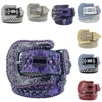Cintos para homens Designer Moda Men￧￣o Belt Wide Bling Diamond Cintura Donna para Mulheres Casamento Multicolor Rhinestone Cintura L￺cia Lady Lady cintur￣o