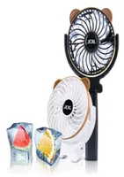 محمولة Mini Fans Spossionproof Battery Battery Fan قابلة للطي معجبين USB للرياضة في الهواء الطلق أسود أبيض أخضر كامل C7754175