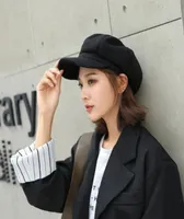 Популярные роскошные дизайнерские береты для женских шляп Caps Cotton Casquette Women Outdoor Emelcodery Avantgarde Hip Hop Octagonal Basebal7580228