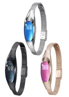 Z18 Smart Bracelet Press￣o sangu￭nea freq￼￪ncia card￭aca Monitor Smart rel￳gio Bluetooth smartwatch de pulso para iPhone ios4432986