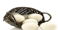 Produits de linge pratiques Clean Ball réutilisable Naturel Organic Tissu Adoufteur Primium Wool Dryer Balls Rh15439454090