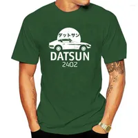 Men's T Shirts Fashion Top Tees Tshirts JDM Datsun Logo 240Z Shirt Japanese Classic Cotton T-Shirt