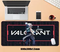 Große Gummi -Matten Valorant Gaming Mousepad Keyboard Big Mouse Pad Speed ​​Gamer Accessoires Locking Edge XL Otaku Laptop Desk Pad LJ8148038